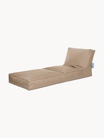 Garten-Loungesessel Pop Up mit Liegefunktion, Bezug: 100% Polyester Innenseite, Webstoff Beige, B 70 x T 90 cm