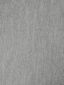 Hoekbank Melva (3-zits), Bekleding: 100% polyester De slijtva, Frame: massief grenenhout, FSC-g, Poten: kunststof, Geweven stof grijs, B 239 x D 143 cm, hoekdeel rechts