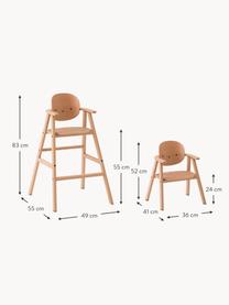 Seggiolone 3 in 1 in legno di faggio Growing Green, Legno di faggio, Legno di faggio, Larg. 49 x Prof. 55 cm