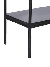 Konzolový stolík z masívneho dreva Lyle, Čierna, Š 105 x V 89 cm