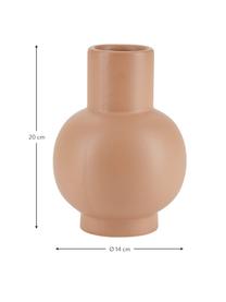 Vase en céramique Bobble, Terracotta