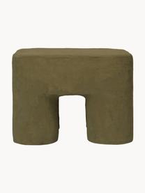 Tabouret pour enfant fait main Podo, Carton, coton recyclé post-consommation

Ce produit est fabriqué à partir de bois certifié FSC® issu d'une exploitation durable, Vert olive, larg. 34 x haut. 25 cm