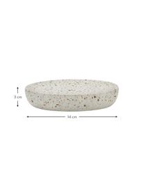 Mydelnička Pebble, Terrazzo, Béžová, Š 14 x V 3 cm