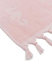 Fouta Lushie, Algodón
Gramaje medio, 355 g/m², Rosa pastel, An 100 x L 180 cm