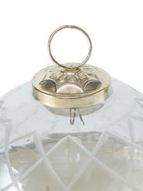 Bougie parfumée Ceres (bois de cèdre), 2 élém., Verre, Couleur dorée, couleur argentée, transparent, Ø 10 x haut. 10 cm