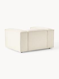 Fauteuil Lennon, Tissu blanc cassé, larg. 130 x prof. 101 cm