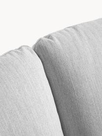 Canapé d'angle Moby, Tissu gris clair, larg. 280 x prof. 160 cm, méridienne à droite
