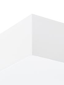 Deckenleuchte Mitra aus Kunststoff, Kunststoff (PVC), Rahmen: Weiss<br>Diffusor: Weiss, 35 x 12 cm