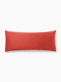 Funda de almohada de satén Comfort, Rojo óxido, An 45 x L 110 cm