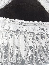 Cache-pot coquille XL Shell, Minéral, Gris, blanc, larg. 68 x haut. 35 cm