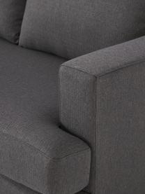 Ecksofa Tribeca, Bezug: 100 % Polyester Der hochw, Gestell: Massives Kiefernholz, FSC, Webstoff Anthrazit, B 274 x T 192 cm, Eckteil rechts