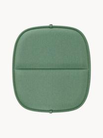 Cojín de asiento para exterior Hiray, Funda: fibra sintética con cara , Verde, An 43 x L 47 cm