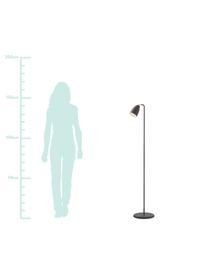 LED vloerlamp Nexus 10, verstelbaar, Zwart, Ø 26 x H 142 cm