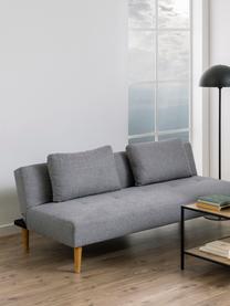 Schlafsofa Lucca (2-Sitzer) in Grau, Bezug: 100% Polyester Der hochwe, Füße: Gummibaum, Grau, B 180 x T 86 cm