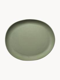 Plateaux de service décoratifs Greek, 3 élém., Aluminium, revêtement par poudre, Beige clair, vert clair, vert foncé, Lot de différentes tailles