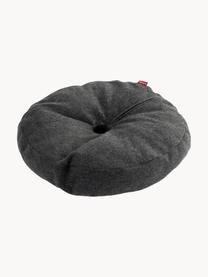 Pouf per gatti Donut, Rivestimento: 70% cotone, 15% poliacril, Antracite, Ø 60 x Alt. 12 cm