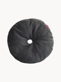 Pouf per gatti Donut, Rivestimento: 70% cotone, 15% poliacril, Antracite, Ø 60 x Alt. 12 cm