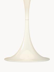 Lámpara de mesa LED regulable con temporizador Panthella, Al 34 cm, Pantalla: plexiglás, Estructura: aluminio recubierto, Cable: plástico, Plexiglás blanco, Ø 25 x Al 34 cm