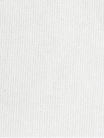 Jeté de canapé Levante, 65 % coton, 35 % polyester, Couleur crème, larg. 110 x long. 220 cm