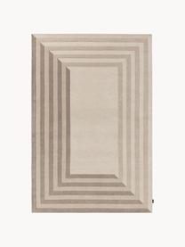 Alfombra artesanal de lana Tilo, 100% lana

Las alfombras de lana se pueden aflojar durante las primeras semanas de uso, la pelusa se reduce con el uso diario., Tonos beige, An 160 x L 230 cm (Tamaño M)