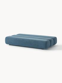 Teddy-Schlafsofa Caterpillar (3-Sitzer), Bezug: Teddy (100 % Polyester) D, Teddy Graublau, B 203 x T 128 cm