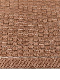 Tapis extérieur intérieur terracotta Toronto, 100 % polypropylène, Terre cuite, larg. 80 x long. 150 cm (taille XS)