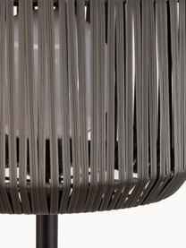 Prenosná solárna stolová lampa Sunshine Elegance, Čierna, tmavosivá, Ø 33 x V 148 cm