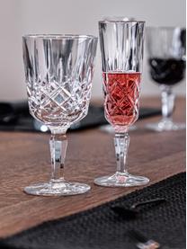 Kristall-Weingläser Noblesse, 4 Stück, Kristallglas, Transparent, Ø 9 x H 19 cm, 355 ml