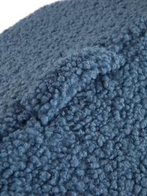 Cuccia per animali in teddy Kenzo, Rivestimento: teddy (100% poliestere), Grigio-blu, Larg. 42 x Prof. 42 cm