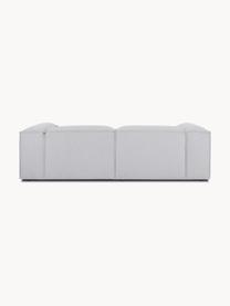 Modulares Ecksofa Lennon, Bezug: 100 % Polyester Der strap, Gestell: Massives Kiefernholz, Spe, Webstoff Grau, B 238 x T 180 cm, Eckteil links