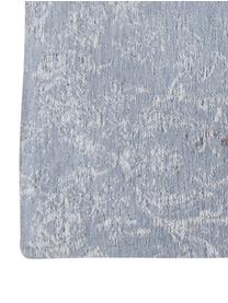 Tappeto con disegno patchwork Multi, Retro: Miscela di cotone, rivest, Blu, grigio, Larg. 140 x Lung. 200 cm (taglia S)