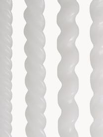 Steekkaarsen Spiral, set van 4, Was, Wit, H 31 cm
