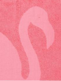 Ręcznik plażowy Capri Flamingo, Blady różowy, S 90 x D 160 cm