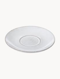 Tazza e piattino fatti a mano Nordic Sand, Gres, Grigio chiaro maculato, Ø 11 x Alt. 5 cm, 250 ml