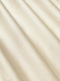 Sábana bajera de seda de morera Marianna, Off White, Cama 90 cm (90 x 200 x 35 cm)