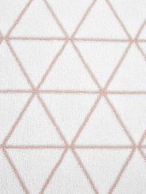 Obojstranný uterák s grafickým vzorom Elina, 2 ks, Bledoružová, krémovobiela, Uterák, Š 50 x D 100 cm, 2 ks