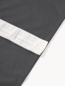 Rideaux obscurcissants avec ruflette multiple Asher, 2 pièces, 100 % polyester

Le matériau est certifié STANDARD 100 OEKO-TEX®, 21.HCN.84377, Hohenstein HTTI, Anthracite, larg. 140 x long. 260 cm