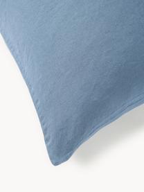 Poszewka na poduszkę z lnu Airy, Niebieski, S 40 x D 80 cm
