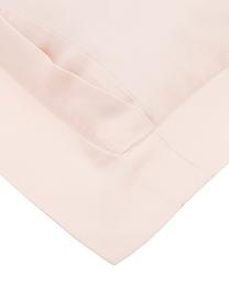 Baumwollsatin-Kissenbezug Premium in Rosa mit Stehsaum, 50 x 70 cm, Webart: Satin, leicht glänzend Fa, Rosa, B 50 x L 70 cm