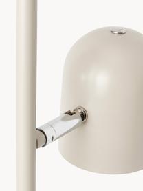 Metall-Stehlampe Almo, Hellbeige, H 137 cm