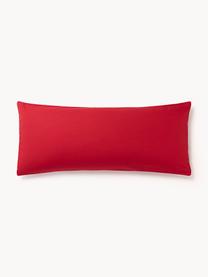 Funda de almohada de percal Elsie, Rojo, An 45 x L 110 cm