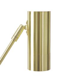 Schreibtischlampe Cassandra, Lampenschirm: Metall, vermessingt, Lampenfuß: Metall, vermessingt, Goldfarben, glänzend, T 47 x H 55 cm
