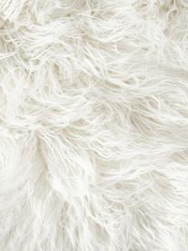 Kunstfell Morten, gelockt, Vorderseite: 67 % Acryl, 33 % Polyeste, Rückseite: 100 % Polyester, GRS-zert, Off White, B 60 x L 90 cm