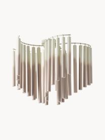 Plafoniera di design Coralie, Paralume: 100 % legno di frassino, Bianco, beige, Ø 12 x Alt. 45 cm