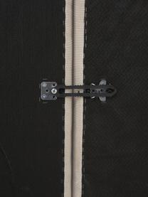 Modulare Ottomane Lennon aus Cord, Bezug: Cord (92 % Polyester, 8 %, Gestell: Massives Kiefernholz FSC-, Füße: Kunststoff, Cord Hellbeige, B 269 x T 119 cm, Rückenlehne links