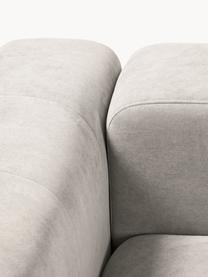 Modulares Sofa Lena (3-Sitzer), Bezug: Webstoff (88% Polyester, , Gestell: Kiefernholz, Schichtholz,, Webstoff Cremeweiss, B 209 x T 106 cm