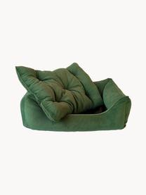 Cuccia per cani in velluto a coste Relax, varie misure, Rivestimento: velluto a coste (100% pol, Verde scuro, Larg. 90 x Prof. 60 cm