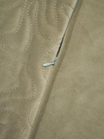 Zamatový poťah na vankúš Hera, 100 % recyklovaný polyester, Zamatová šalviová, Š 45 x D 45 cm