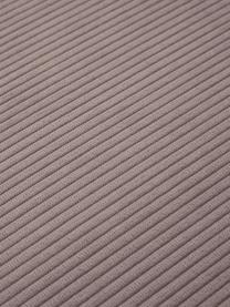 Modulaire hoekbank Lennon van corduroy, Bekleding: corduroy (92% polyester, , Frame: massief grenenhout, multi, Poten: kunststof Dit product is , Corduroy taupe, B 238 x D 180 cm, hoekdeel rechts