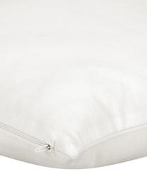 Baumwoll-Kissenhülle Mads in Weiß, 100% Baumwolle, Weiß, 40 x 40 cm